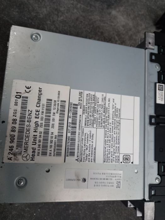Radio Mercedes W205 ref A246 900 89 08