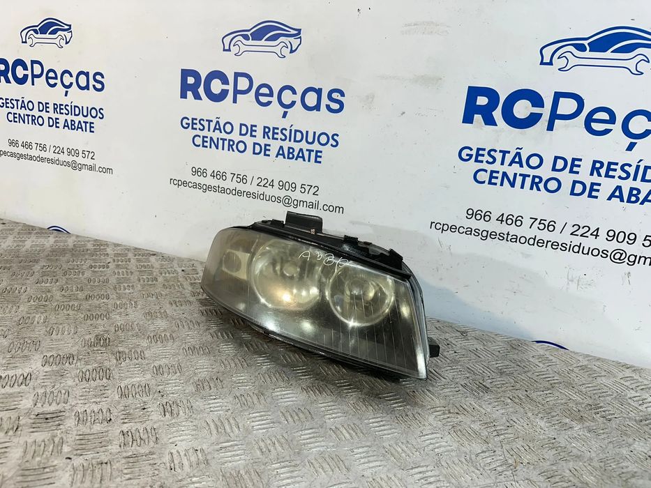 Conjunto Farois Otica Frente Frontal Originais VAG Audi A3 8P
