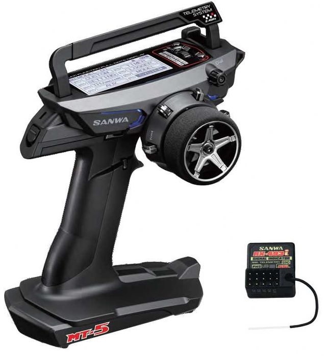 Sanwa MT-5 2.4GHz FH5/FH5U + RX-493i