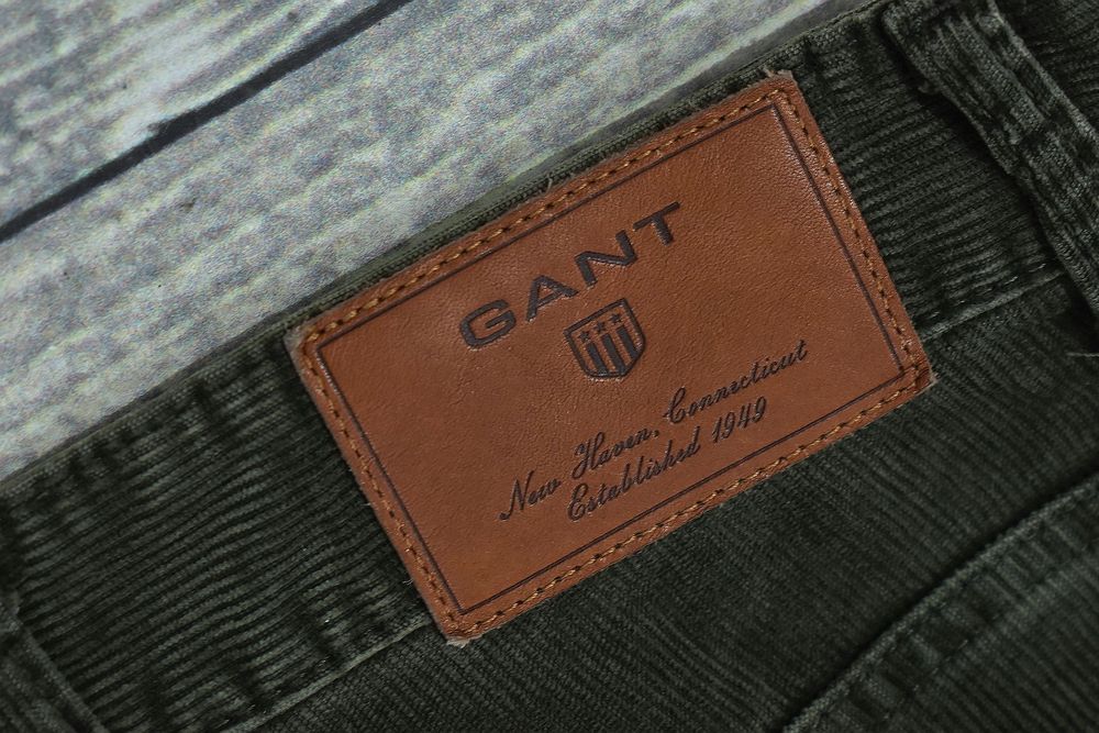 Gant Tyler Sztuksowe Spodnie Męskie Straight W32 L34