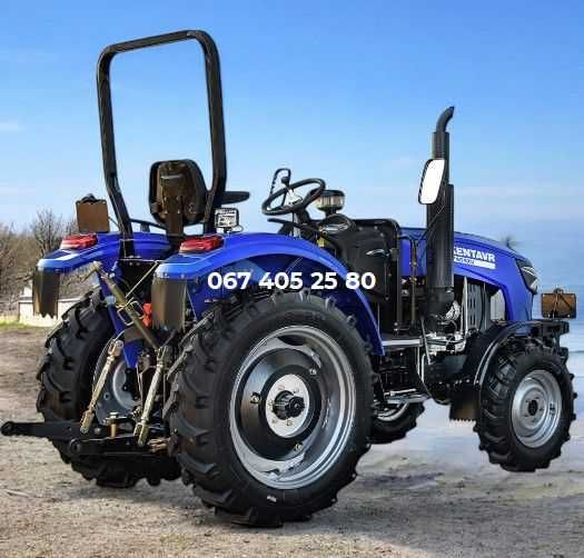 Трактор КЕНТАВР F404XU Примусова гідравліка Рівна підлога Колеса на 28