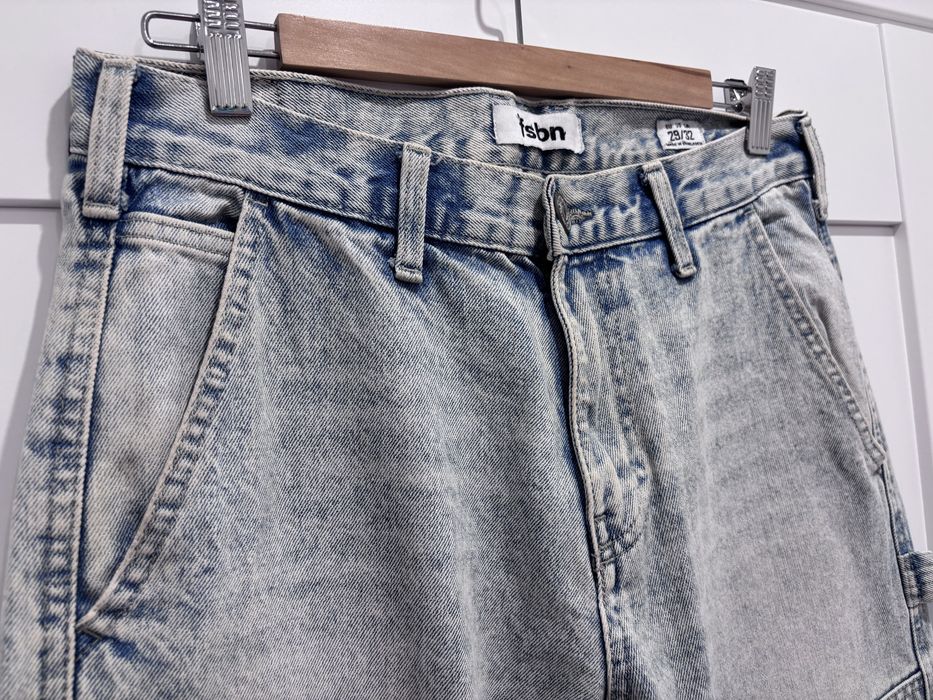 Jeansy męskie Fishbone rozmiar 29/32 acid wash