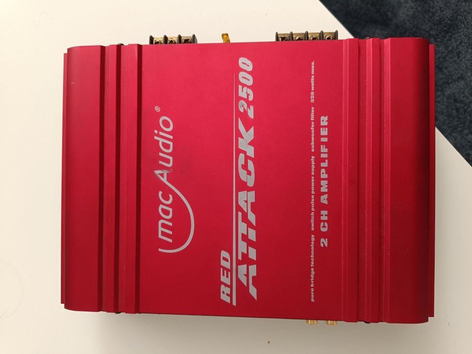 Wzmacniacz MACAUDIO RED ATTACK 2500, 320 W, polecam!