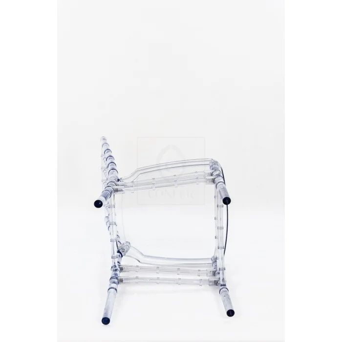 4 Cadeiras de plástico Chiavari - transparente