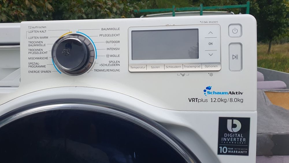 Pralka automatyczna z suszarką