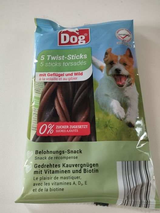 Przekąski dla psa twisty 100 g