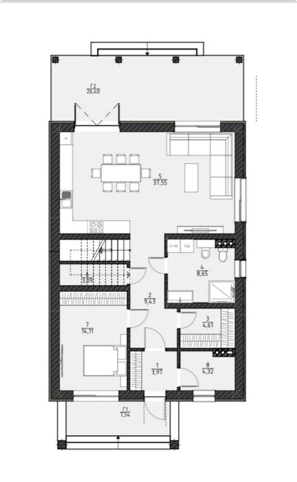 Дом по адресу ул. Чернобыльская (площадь 200 м²) - Atlanta.ua - фото 14