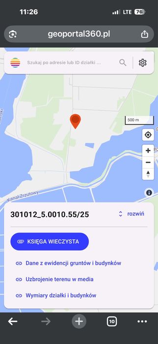 Działka Tanio  blisko jeziora do negocjacji