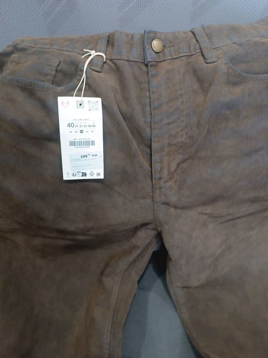 Вельветовые джинсы ZARA