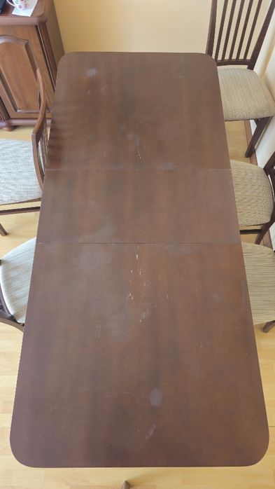 Stół + 6 krzeseł na sprzedaż