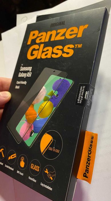 Protetor de ecrã PANZERGLASS para SAMSUNG GALAXY A51