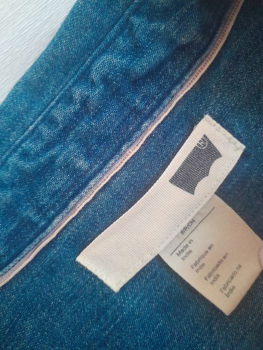 Koszula sukienka S 36 jeansowa Levis bawełna