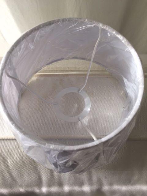 Biały klosz, abażur  do lampy nie IKea