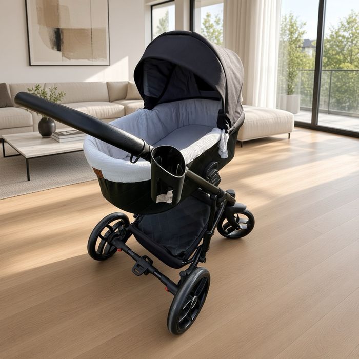Wózek dziecięcy Baby Merc Piuma 2w1 – stan idealny