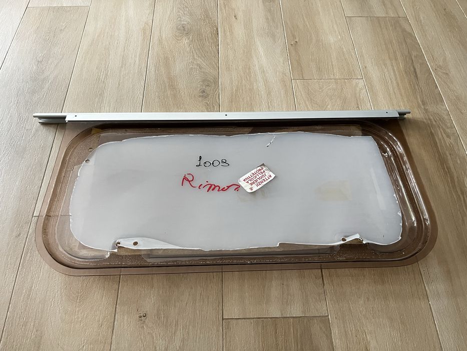 Okno nowe kamper camper lub przyczepa