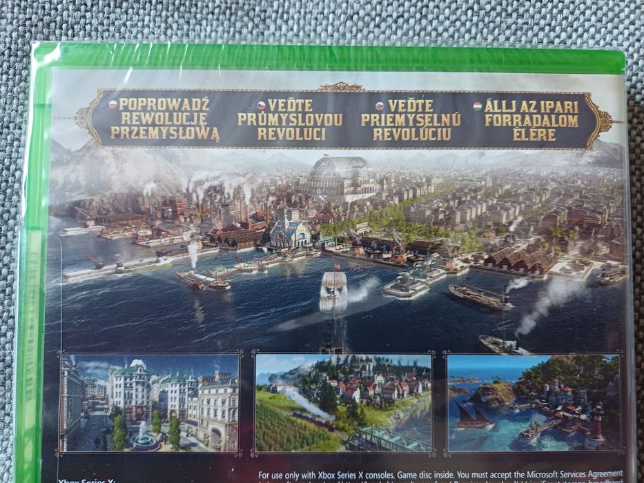 Anno 1800 Console Edition Xbox Series X nowa w folii, polskie napisy, dystrybucja polska