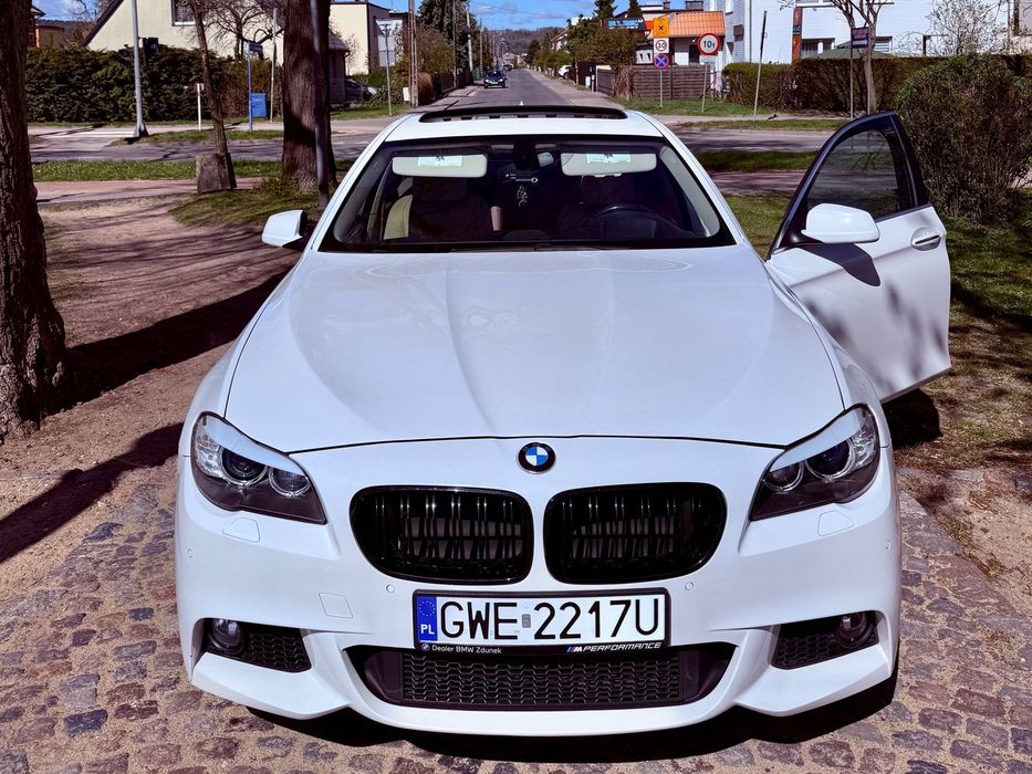 BMW Seria 5 Sprzedam BMW 535i N55 F10 2012 8HP Sportowe osiągi