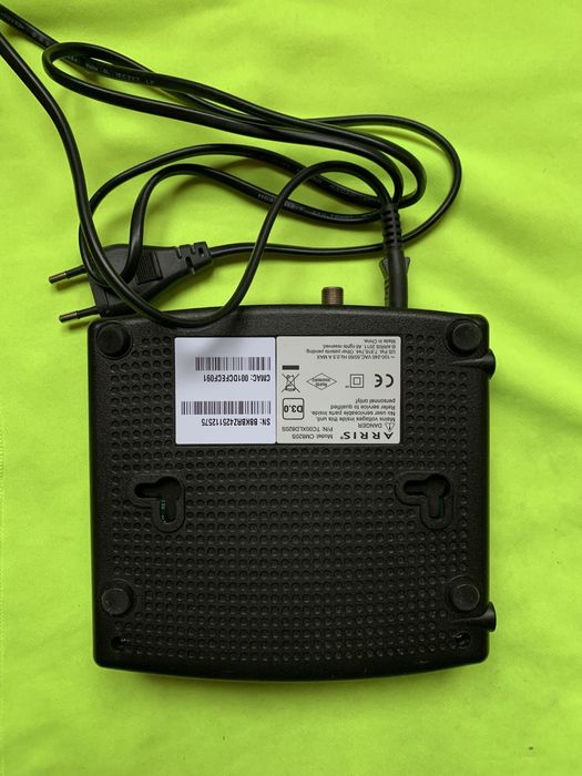 Воля кабель тв тюнер DCD 3011 и Arris CM 820S