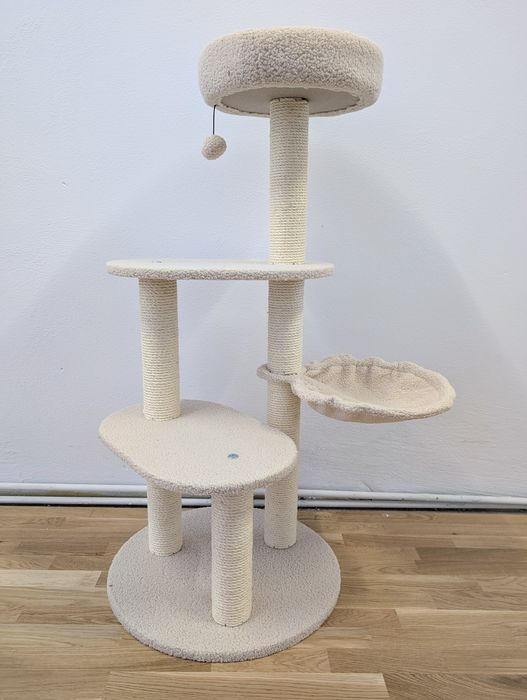 TIAKI Drapak dla Kota Shearly 71x49x103cm Beżowy ŚREDNIEJ WIELKOŚCI ZW