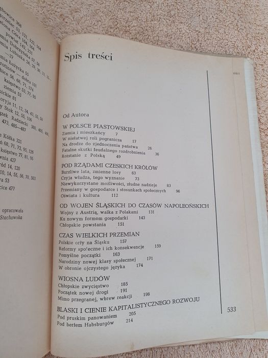 Śląskie dzieje Kazimierz Popiołek PWN