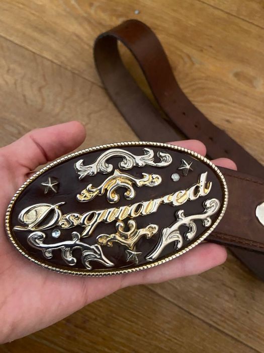 Ремень Dsquared настоящая кожа