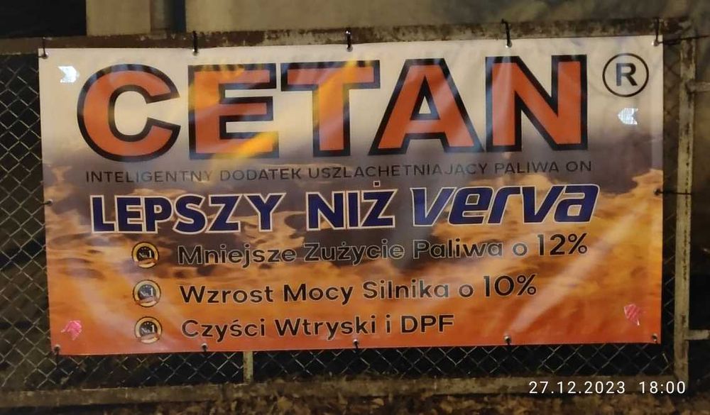 Cetan R - dodatek do oleju napędowego