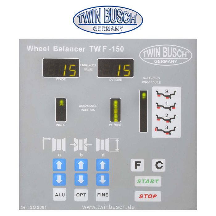 BEST PRODUCTS Wyważarka półautomat do kół TWIN BUSCH TW F-150 Poznań