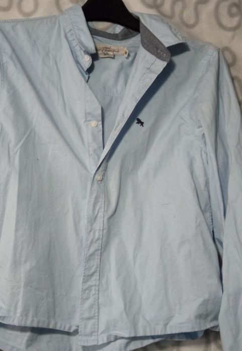 fajna błękitna koszula