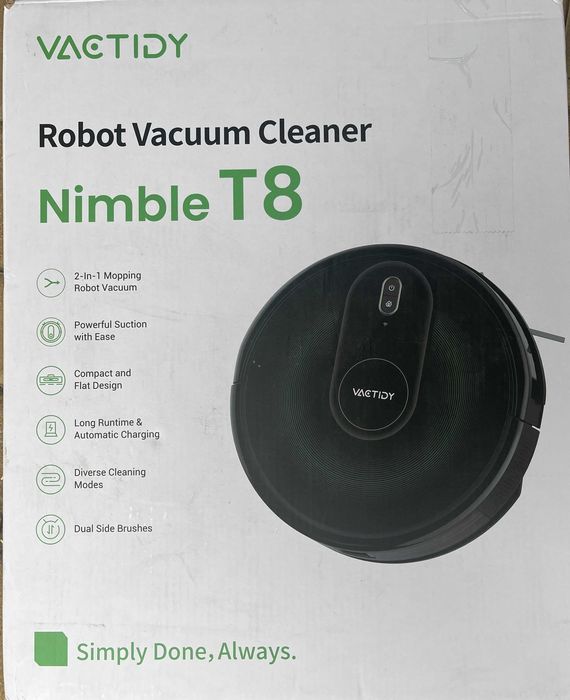 Robot Sprzątający Vactidy Nimble T8 + PILOT