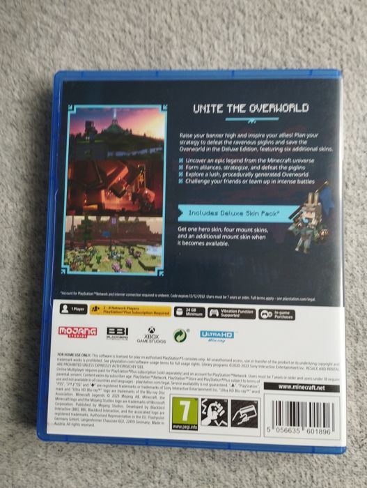 PS5 Minecraft Legends Deluxe Edition