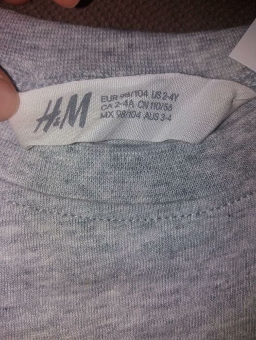 Кофта, ромпер, H&M