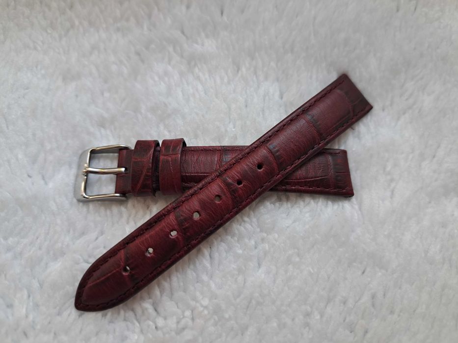 Pasek do zegarka skóra naturalna, 16mm