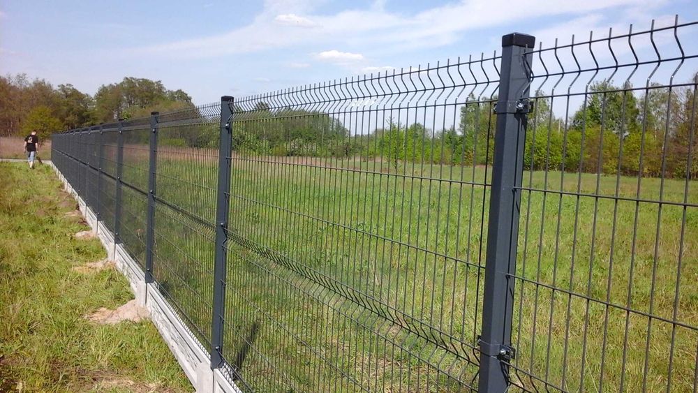 Ogrodzenie Panelowe Joniec Gabiony . Montaż