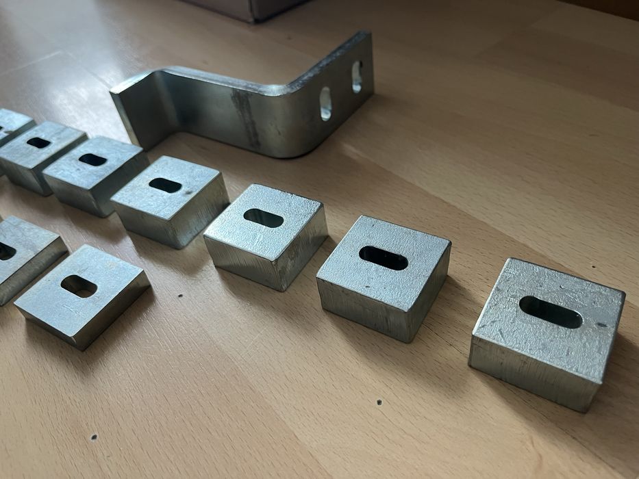 Zestaw podkladek dystansowych ocynk gr. 2cm i 1cm