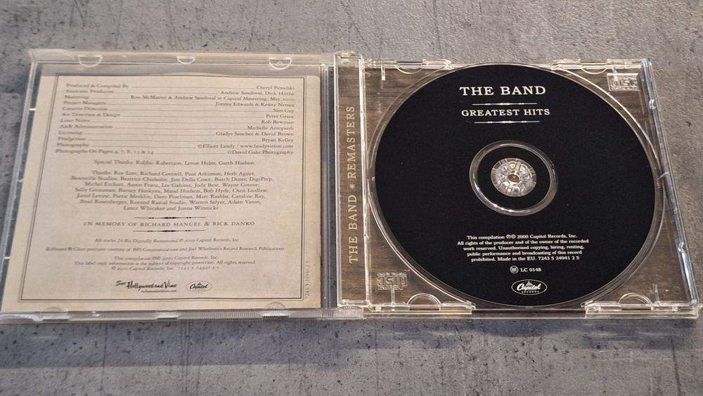 The Band-Greatest Hits Płyta CD
