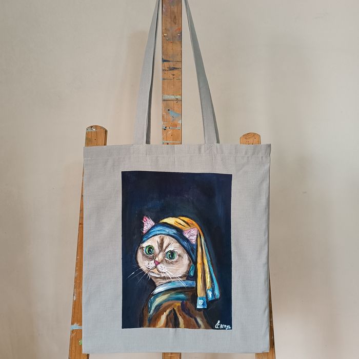 Tote Bag Pintado à mão