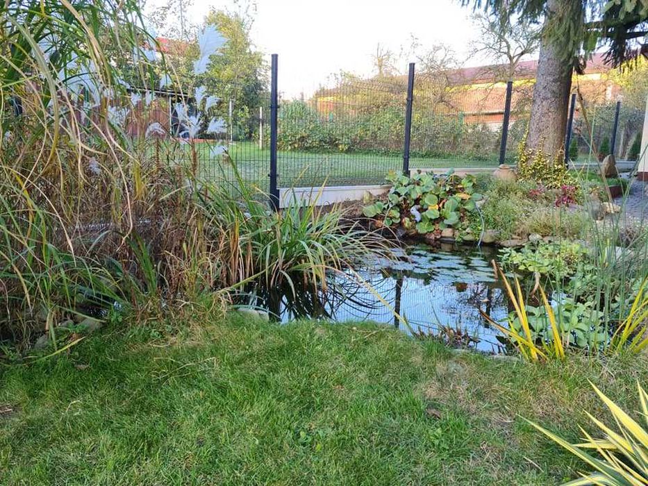 Ogrodzenie panelowe wysokość 153cm fi 4mm + podmurówka 20cm + montaż