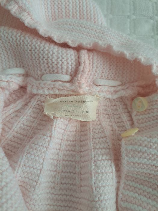 Casaco malha 6-9m