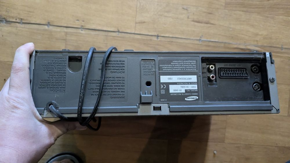VHS відеомагнітофон Samsung Hi Logic