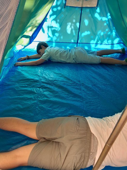 tenda muito leve de verão para 4 pessoas