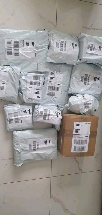 NIEODEBRANE PACZKI DE DHL Amazon Otto eBay nocy palety mix boxy Niemcy