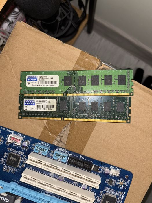 Plyta glowna+ procesor+ RAM