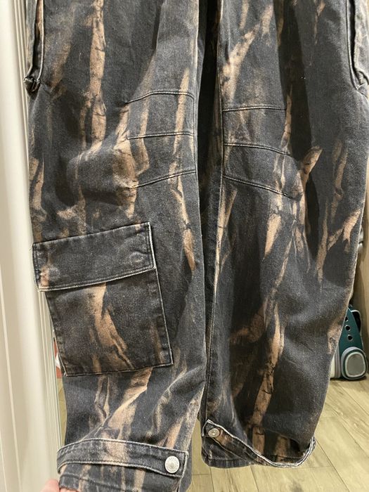 Комбінезон жіночий Bershka джинсовий baggy, bershka baloon