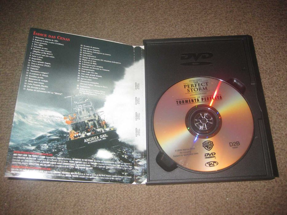 DVD "The Perfect Storm- Tempestade" Snapper