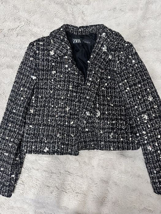 Твідовий піджак ZARA