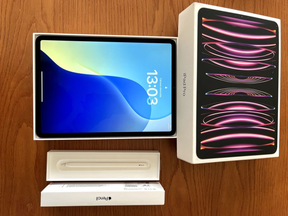 iPad Pro 11” M2 256GB + Apple Pencil 2 | Como Novo