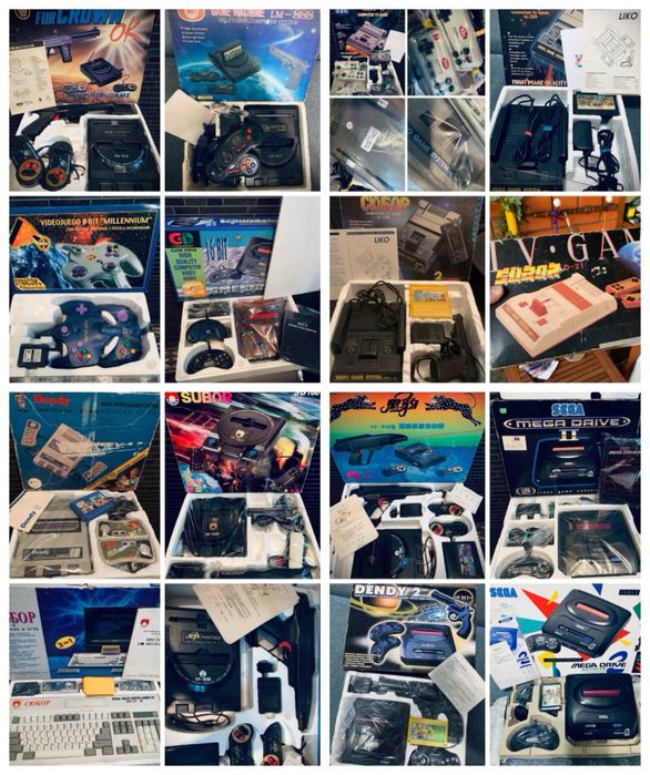 Коллекционные Игровые Приставки Dendy,Subor,Lifa,Haili,Sega,Nintendo!