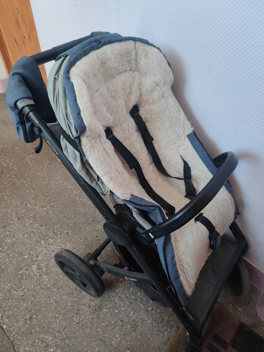 Spacerówka cybex balios s + wełniany śpiworek zaffiro igrow