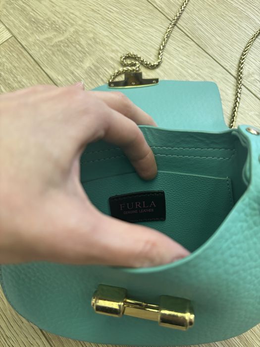 Сумка Furla, оригінал, колір Tiffany