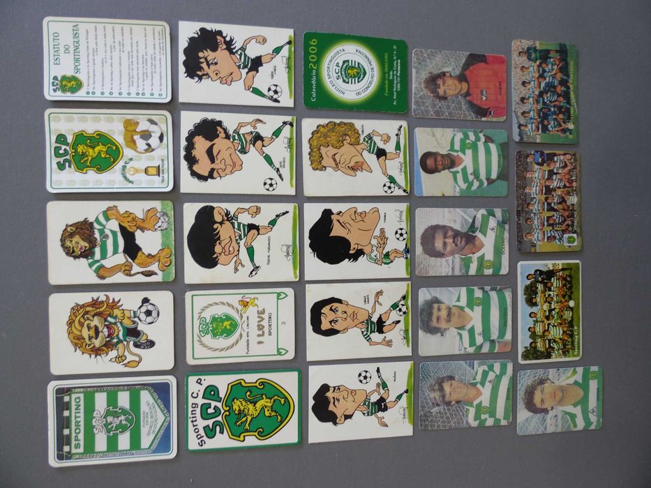 Calendários Sporting e Benfica
